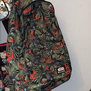 Loungefly boba felt backpack